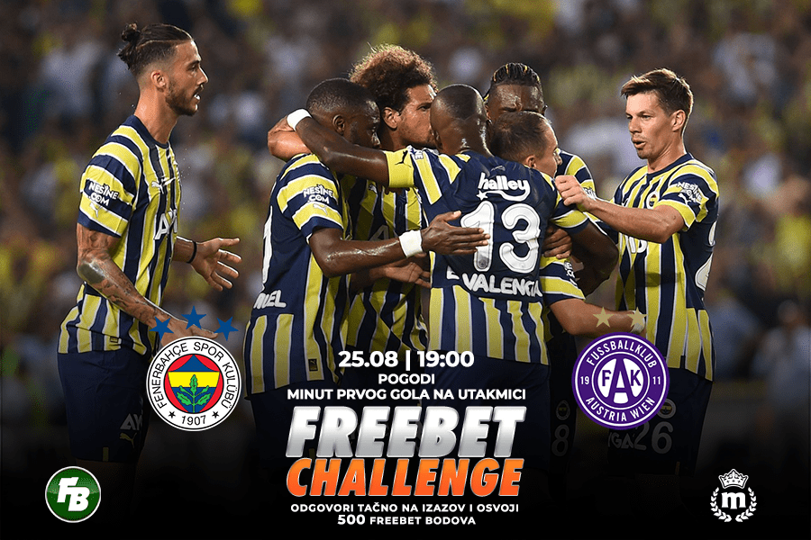 IGRE Pogodi minut prvog gola na meču Fenerbahče – Austrija Beč