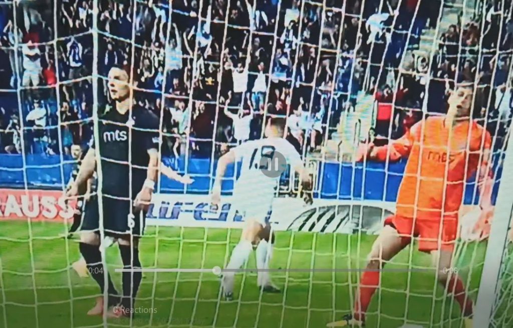 KATASTROFA Partizan primio i drugi gol, pa ostao sa igračem manje: Pogledajte kako je izgledao pogibeljan start Belića (VIDEO)