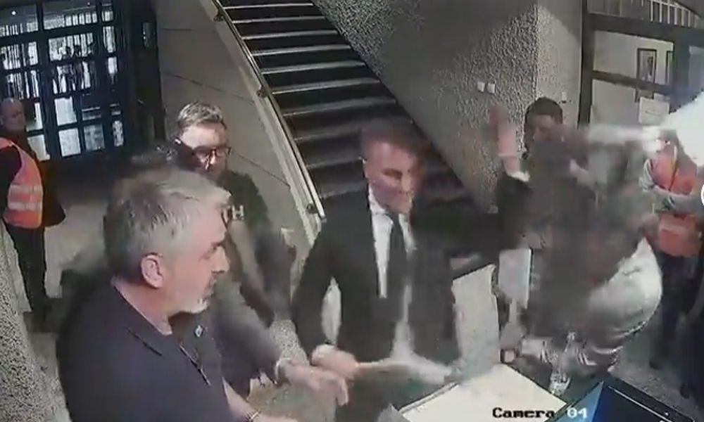 POJAVIO SE SNIMAK SUKOBA Evo šta se događalo na stadionu Partizana pre Skupštine sportskog društva! (VIDEO)