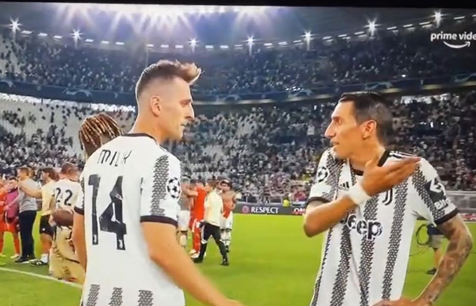 HAOS U JUVENTUSU Di Marija i Milik u čudu! Fudbalerima nejasne Alegrijeve odluke (VIDEO)