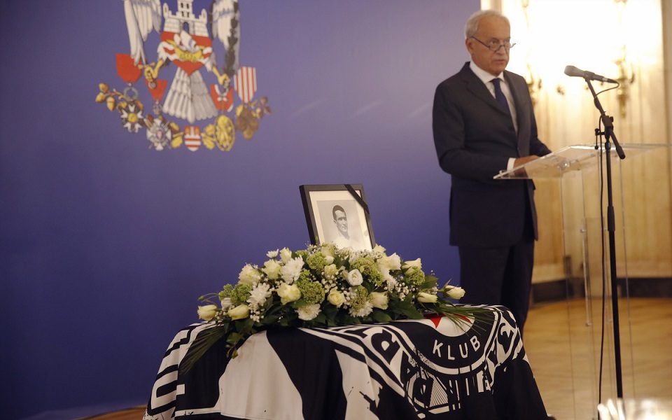 Komemoracija Milutinu Šoškiću… Vučelić: Bio je prvi među velikima! Najveća zvezda u Partizanovom sazvežđu