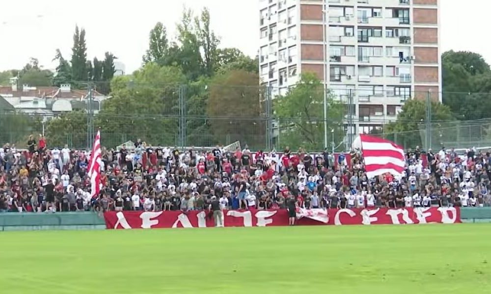 KATAI I SRNIĆ DOBILI NAJVEĆU PODRŠKU Zvezdini navijači došli na trening pred odlazak u Novi Pazar (VIDEO)