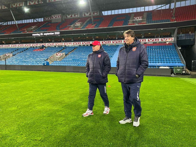 SVE JE SPREMNO Evo kako izgleda stadion na kojem će Srbija da juri prvo mesto u grupi (FOTO+VIDEO)