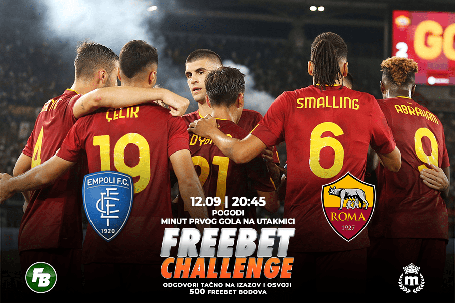 IGRE Pogodi minut prvog gola na meču Empoli – Roma