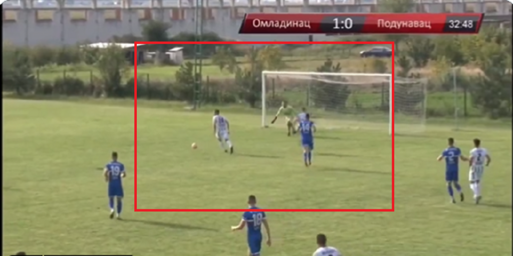 KOMEDIJA! Svet se smeje napadaču našeg srpskoligaša, bio sam pred golom, pa se vratio nazad (VIDEO)