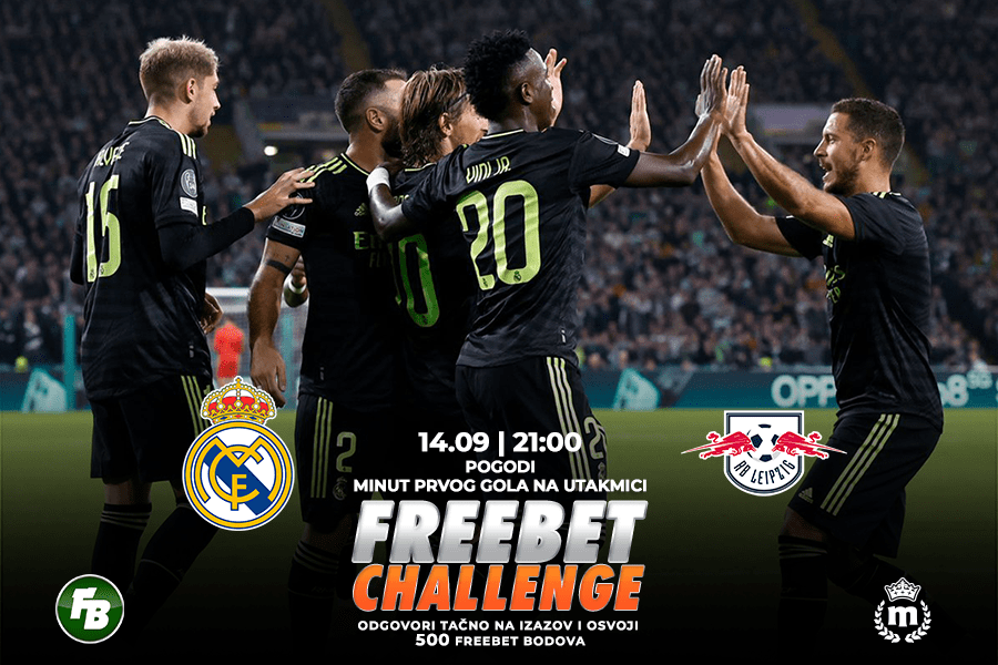 IGRE Pogodi minut prvog gola na meču Real Madrid – Lajpcig