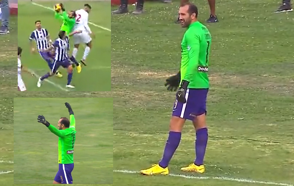 BIVŠI ZVEZDIN ŠPIC POSTAO GOLMAN Dao gol, pa stao između stativa! I doneo pobedu (VIDEO)