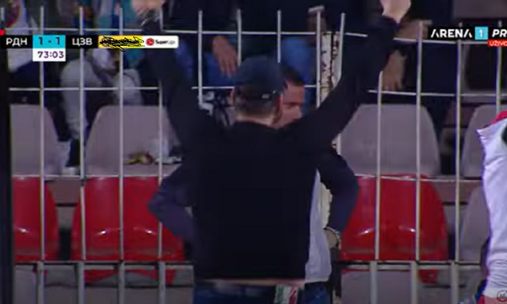 JESTE ZVEZDAŠ Međutim, niko ne može da mu kaže da pušta Zvezdu, pogledajte kako je Lalatović proslavio gol Marjanovića (VIDEO)