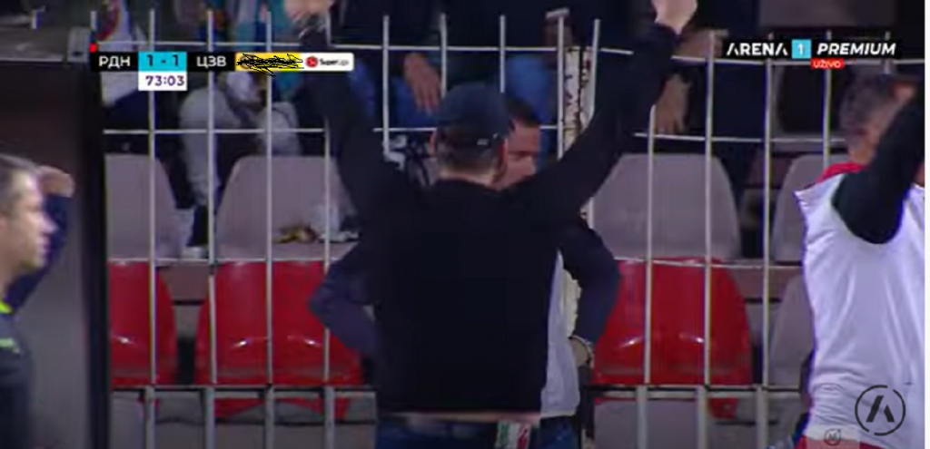 JESTE ZVEZDAŠ Međutim, niko ne može da mu kaže da pušta Zvezdu, pogledajte kako je Lalatović proslavio gol Marjanovića (VIDEO)