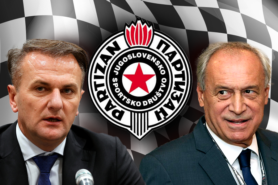 JEDNO DRUŠTVO – DVE PROSLAVE Frakcije cepaju Partizan! S Vučelićem u Humskoj, a s Mijailovićem u Hajatu… Crno-beli pune 77 godina