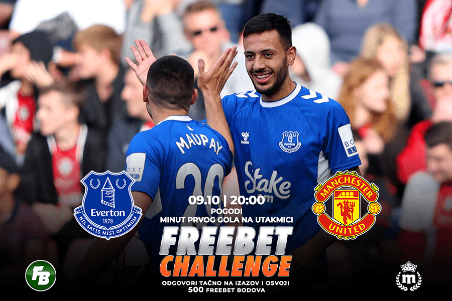 IGRE Pogodi minut prvog gola na meču Everton – Mančester junajted
