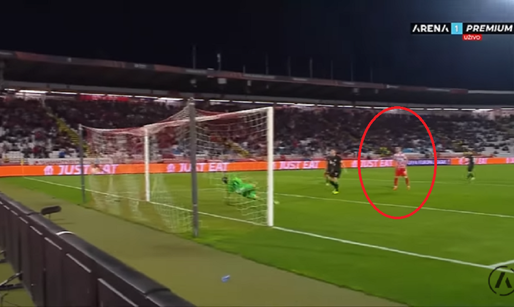 HIT SNIMAK! Golčina Kange i neverica Pešića – neprocenjiva reakcija napadača Zvezde (VIDEO)