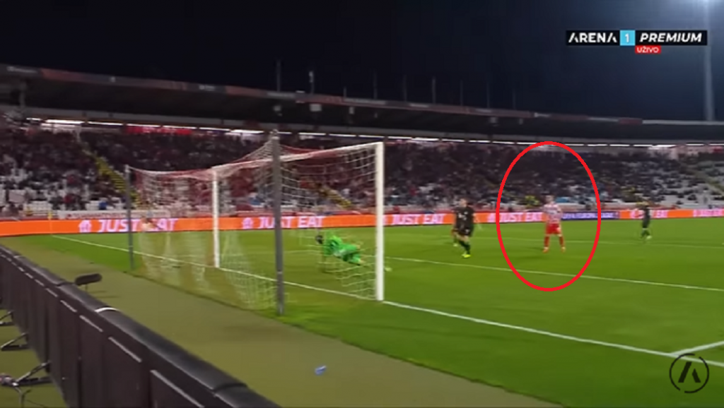 HIT SNIMAK! Golčina Kange i neverica Pešića – neprocenjiva reakcija napadača Zvezde (VIDEO)