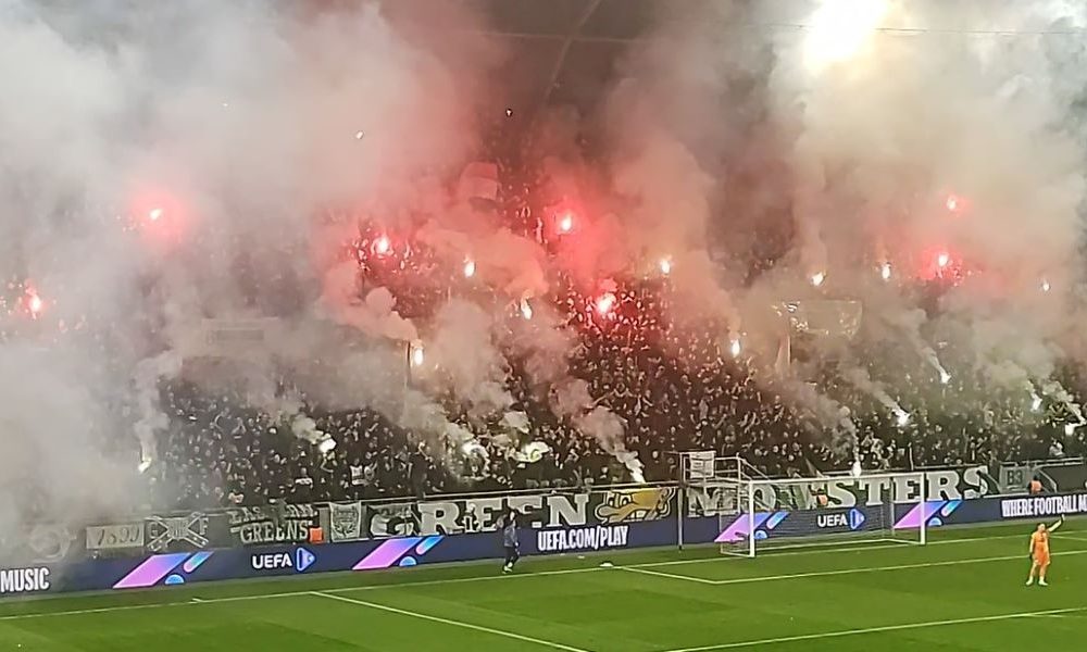 HOĆE LI UEFA DA KAŽNJAVA SAMO SRPSKE KLUBOVE? Bakljada navijača Ferencvaroša (VIDEO)