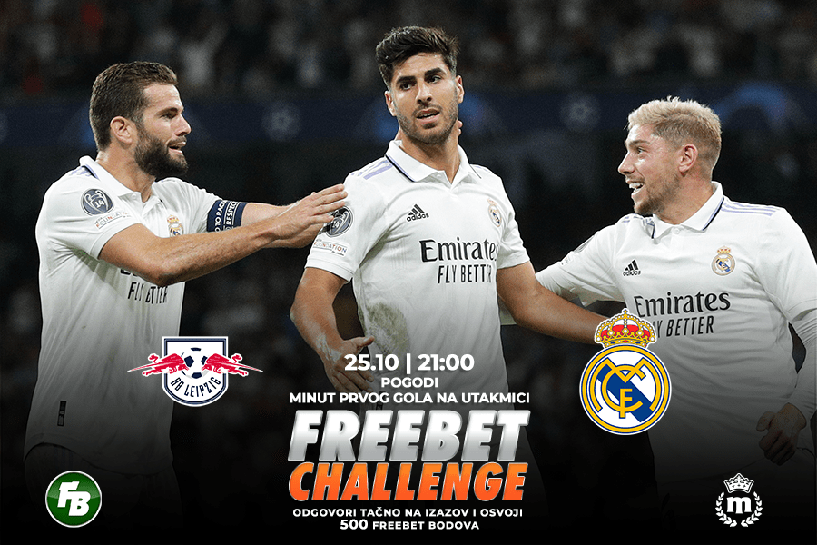 IGRE Pogodi minut prvog gola na meču Lajpcig – Real Madrid