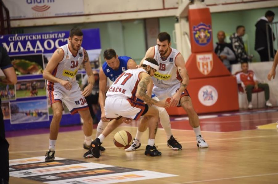 Borac posle 45 minuta košarke poražen od Zadra