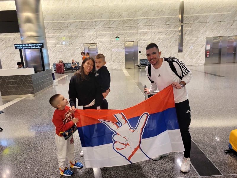 ODMOR KOD OCA Bivši igrač Čukaričkog bodri Srbiju u Kataru