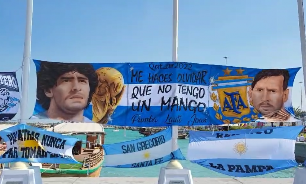 GRMI U FAN ZONI Argentinci u transu! Mesi je idol, ali pevaju samo jednom fudbalskom bogu – Maradoni (VIDEO+FOTO)