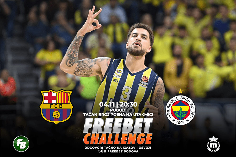 IGRE Pogodi tačan broj poena na meču Barselona – Fenerbahče