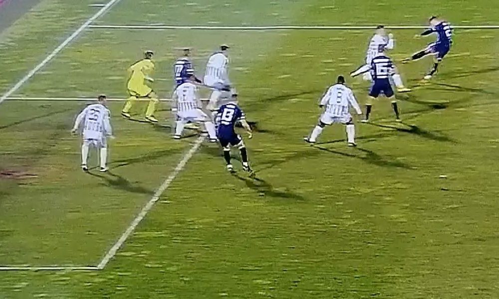 ŠOK U HUMSKOJ Partizan primio gol od Slovačkog, visi mu prvo mesto u grupi (VIDEO)