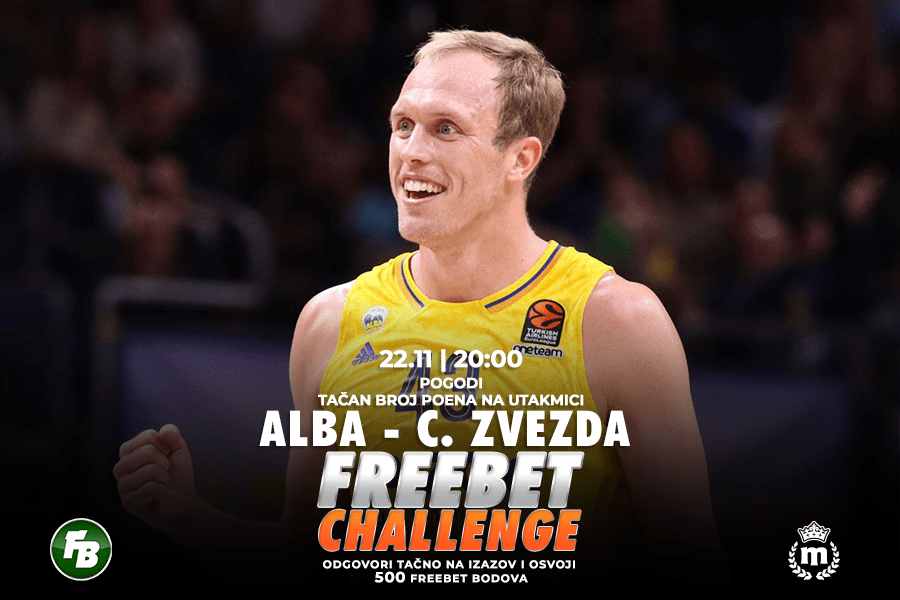 IGRE Pogodi tačan broj poena na meču Alba Berlin – Crvena zvezda