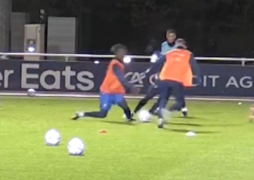 TRENING SE PRETVORIO U HOROR Mlada zvezda Reala teško povredila saigrača! (VIDEO)