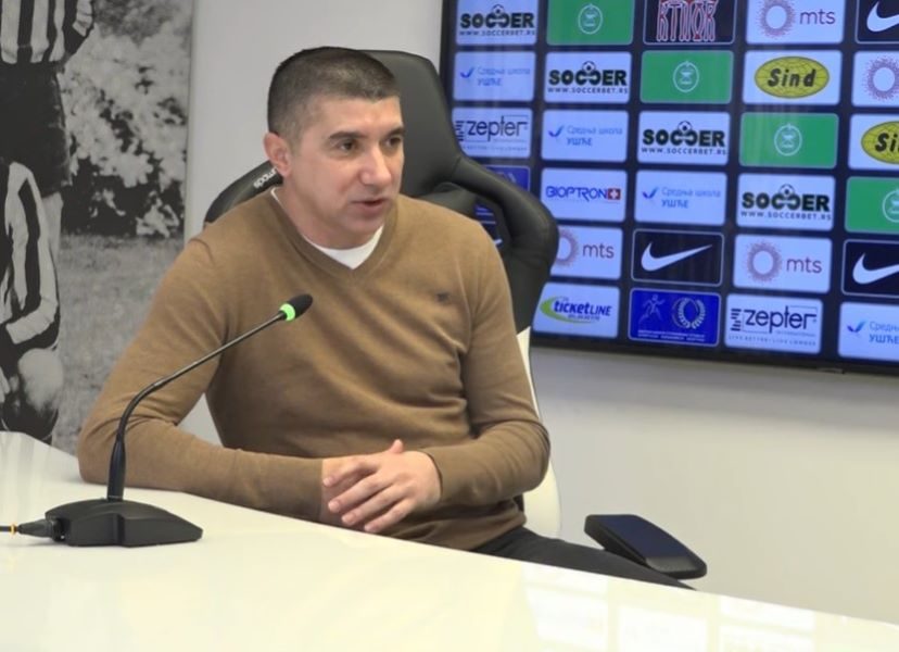 Ćirković: Partizan će na proleće da bude jači i igraće napadački fudbal (VIDEO)