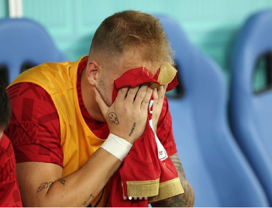 NIJE DOBIO ŠANSU, ALI JE POSLAO NAJEMOTIVNIJU PORUKU Pogledajte „pismo“ srpskog veziste iz Dohe (FOTO)
