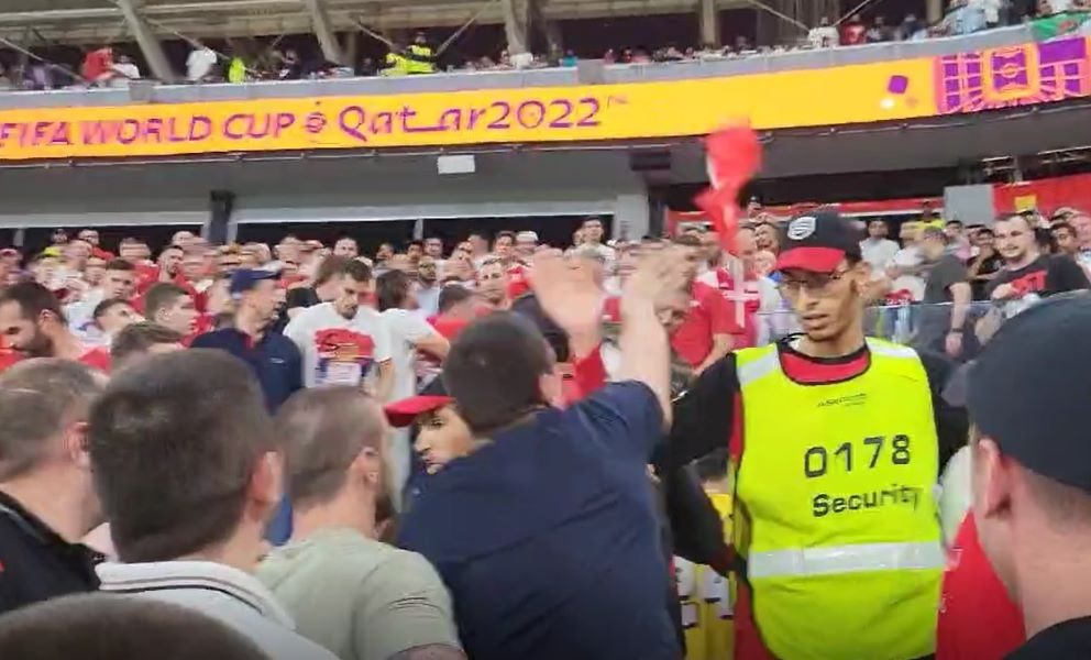 FRKA NA TRIBINAMA Albanac provocirao, naši navijači reagovali (VIDEO)
