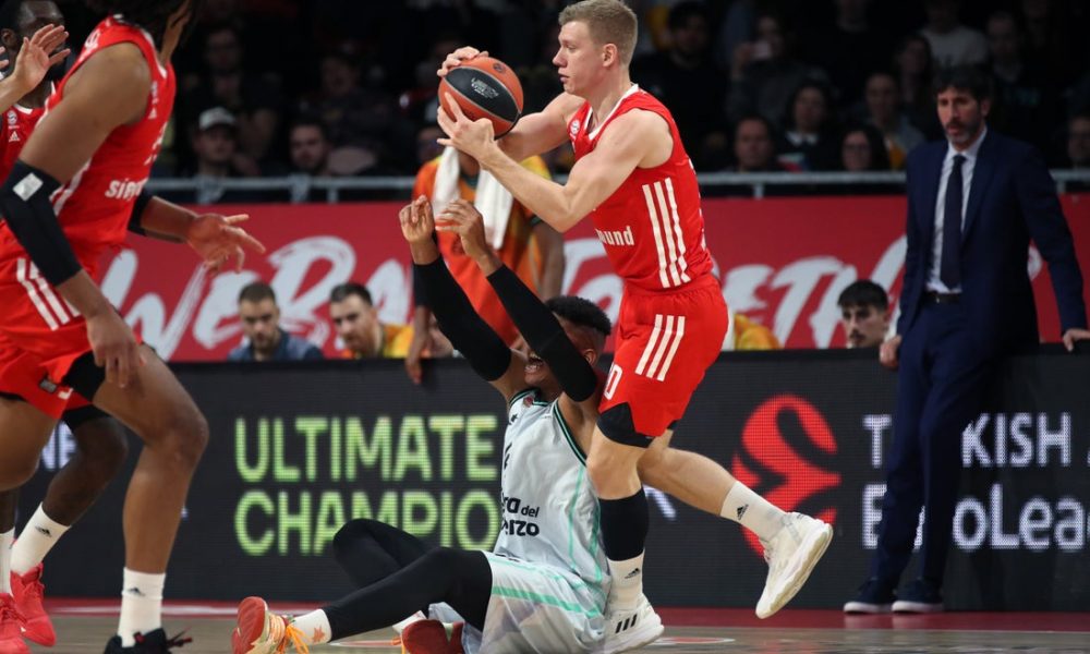 Olimpijakos pao posle plus 20, Žalgiris i Bajern prekinuli serije poraza