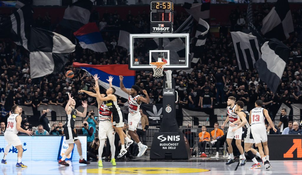 REVANŠ NA CRNO-BELI NAČIN Partizan deklasirao španskog velikana! Trifunović položio test zrelosti (VIDEO)