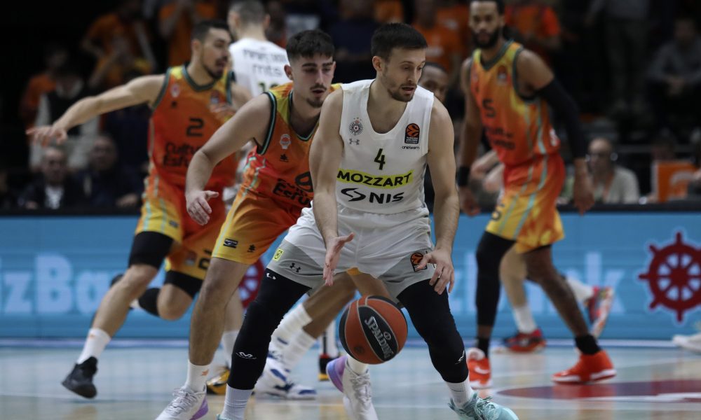 ISPOD SVAKOG NIVOA Partizan nemoćan protiv desetkovane Valensije! Ovakvom igrom će teško do top 8 (VIDEO)