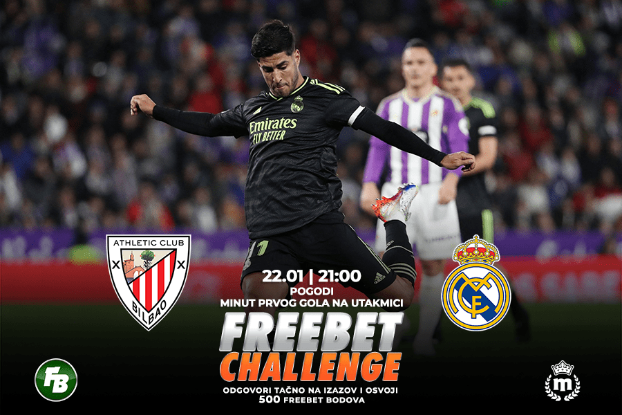 IGRE Pogodi minut prvog gola na meču Atletik Bilbao – Real Madrid