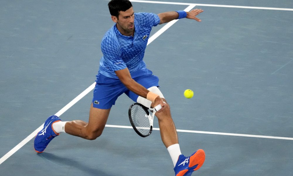 Noga izdržala, Španac samo sparing partner! Đoković mu servirao „krompirić“ u trećem setu (FOTO)