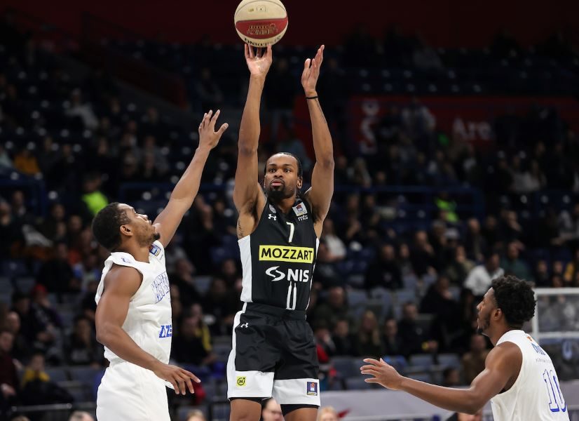 POLUVREME Partizan silan protiv MZT-a! Teška povreda gostujućeg košarkaša (VIDEO)