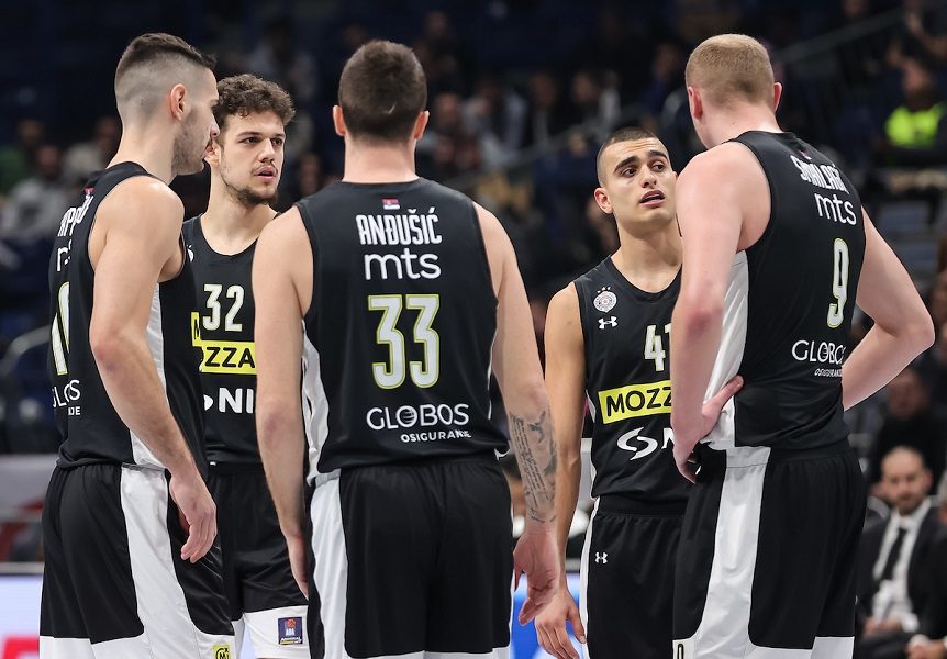 JEDNOM NOGOM U TOP 8 Samo je čudo potrebno da se Partizan ne plasira! Ovo je računica