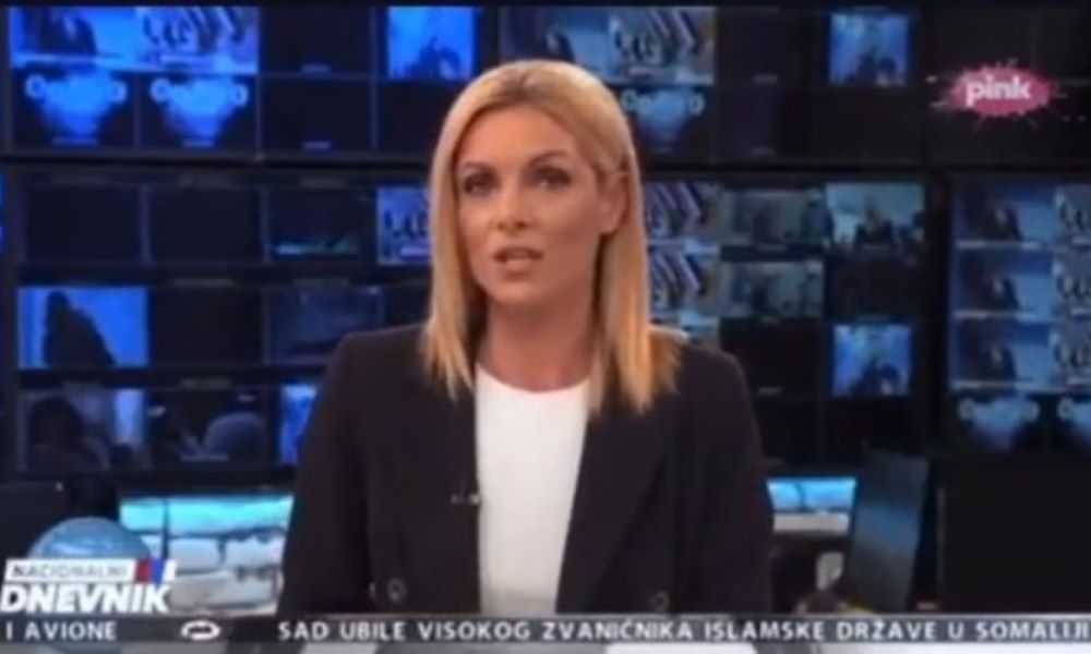 IZNERVIRALA „GROBARE“ Voditeljka Dnevnika: Navijamo za Novaka i Zvezdu (VIDEO)