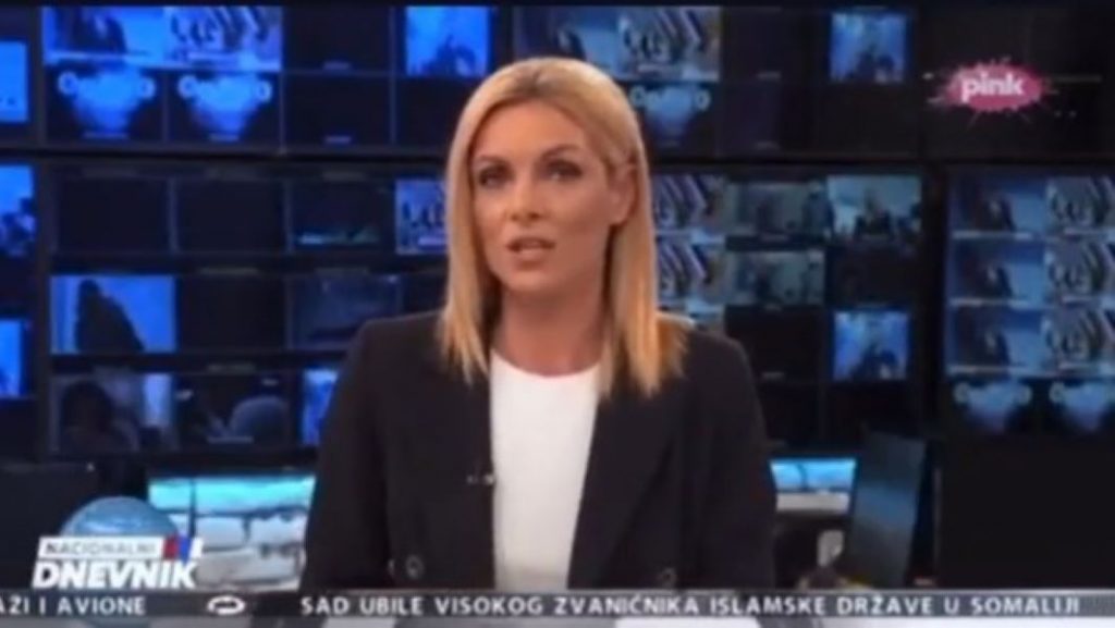 IZNERVIRALA „GROBARE“ Voditeljka Dnevnika: Navijamo za Novaka i Zvezdu (VIDEO)