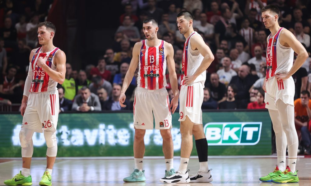 TEŠKO DA MOŽE GORE Zvezdi došla glave stara boljka! Jedna stvar je ozbiljno koči u borbi za plasman u Top 8 (VIDEO)