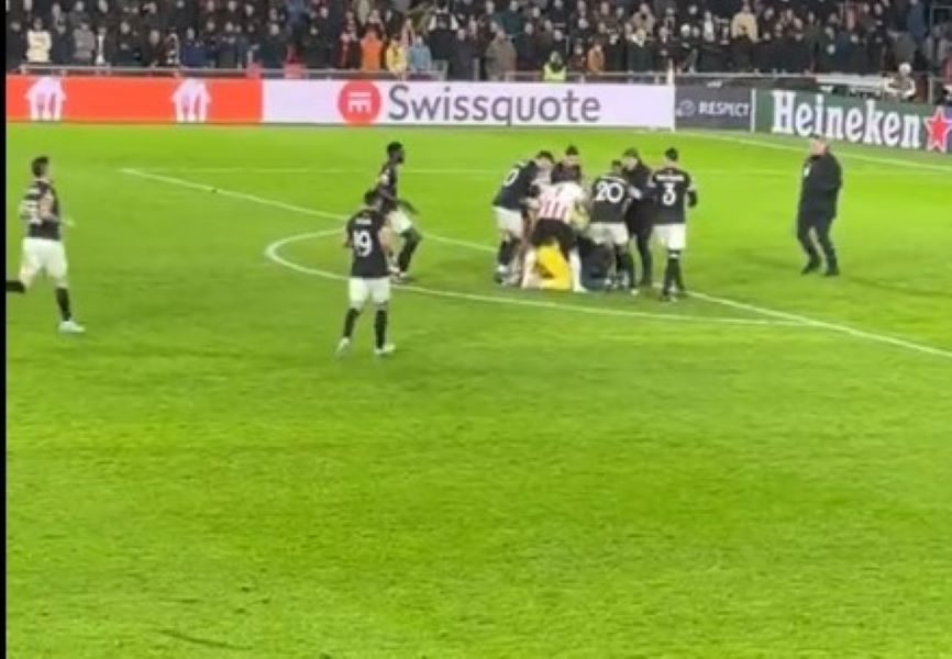 DMITROVIĆ NAPADNUT NA TERENU Huligan ga udario pesnicom, ali mu Srbin nije ostao dužan (VIDEO)