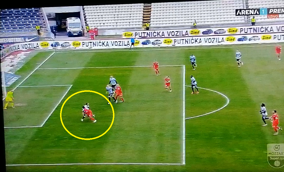 Penal za Radnički u Humskoj? VAR je rekao „ne“ (VIDEO)