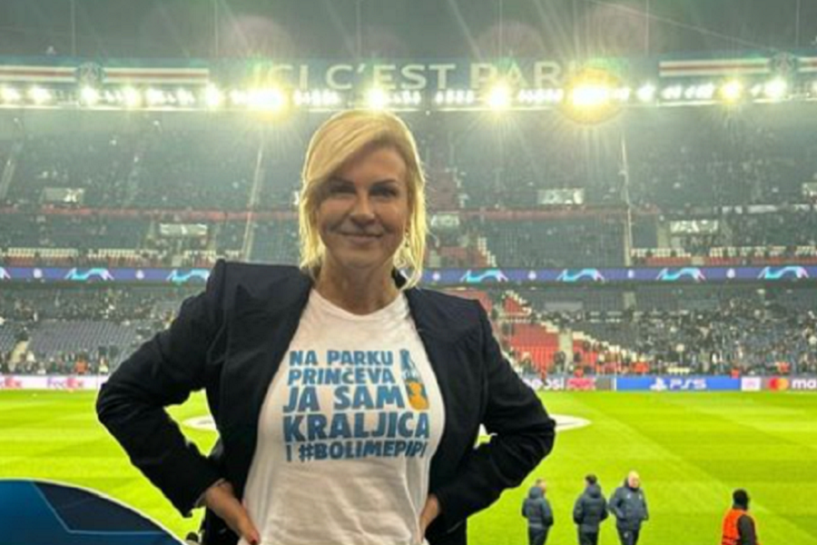 ŠTA JE OVO? Bivša predsednica Hrvatske bila na Parku prinčeva i šokirala porukom na majici