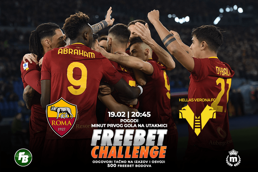IGRE Pogodi minut prvog gola na meču Roma – Verona