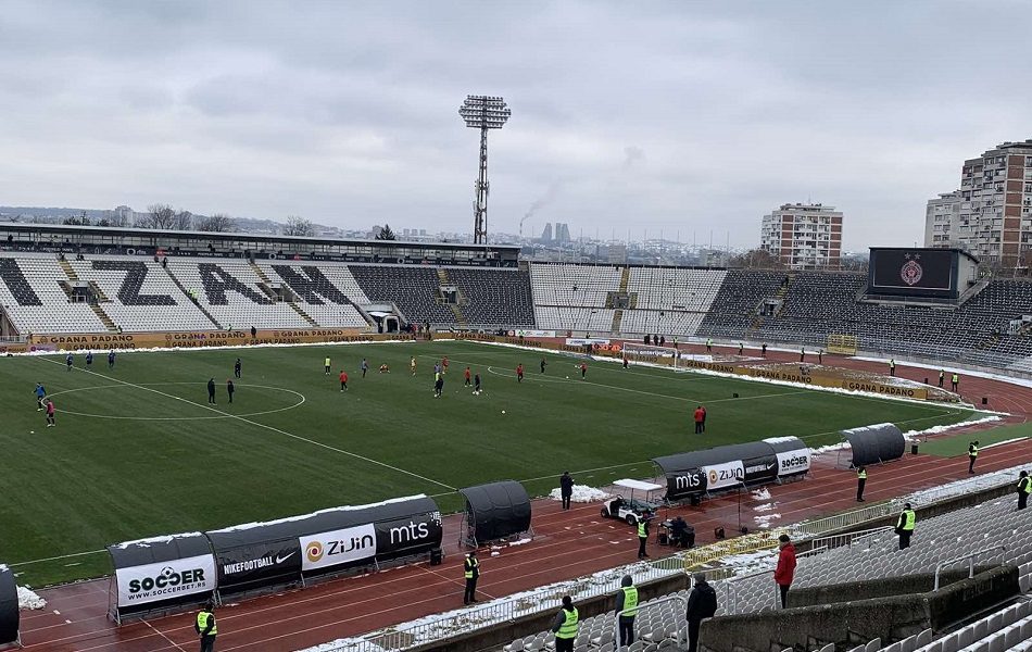 GDE SU NAVIJAČI? Kao da je kazna… Partizan i Radnički 1923 pred praznim tribinama (VIDEO)