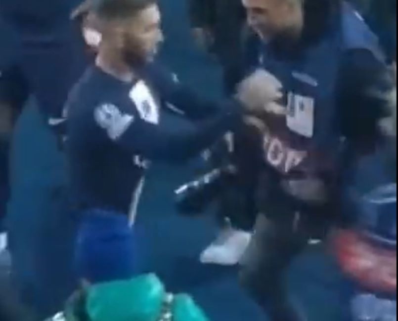 KRATAK FITILJ Ramos izgubio živce posle poraza od Bajerna (VIDEO)