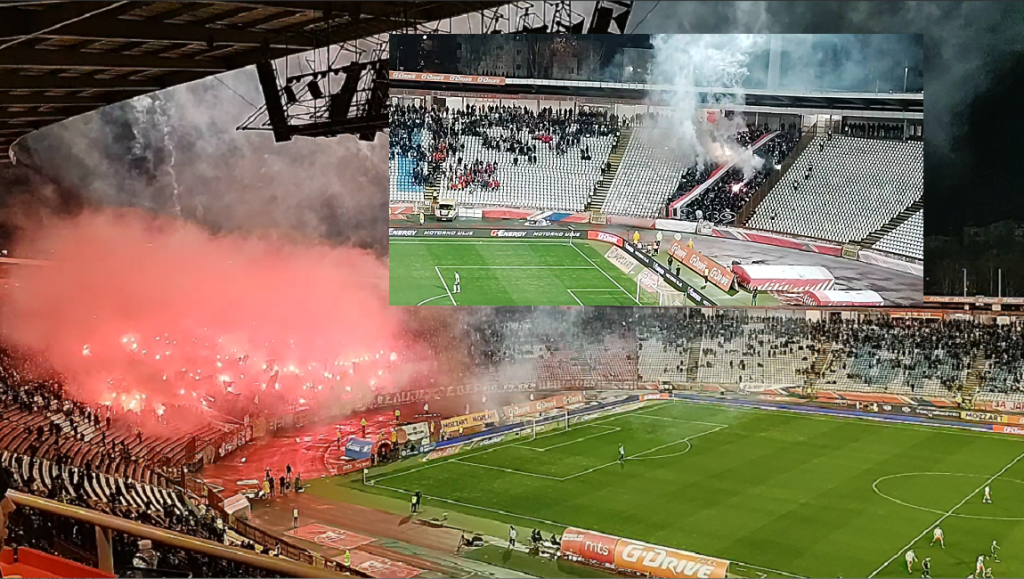 VATRENI OBRAČUN NA „MARAKANI“ Novosađani „otvorili vatru“, „Delije“ uzvratile! „Firma“ položila ispit, ali i bacila jednu mrlju (VIDEO)