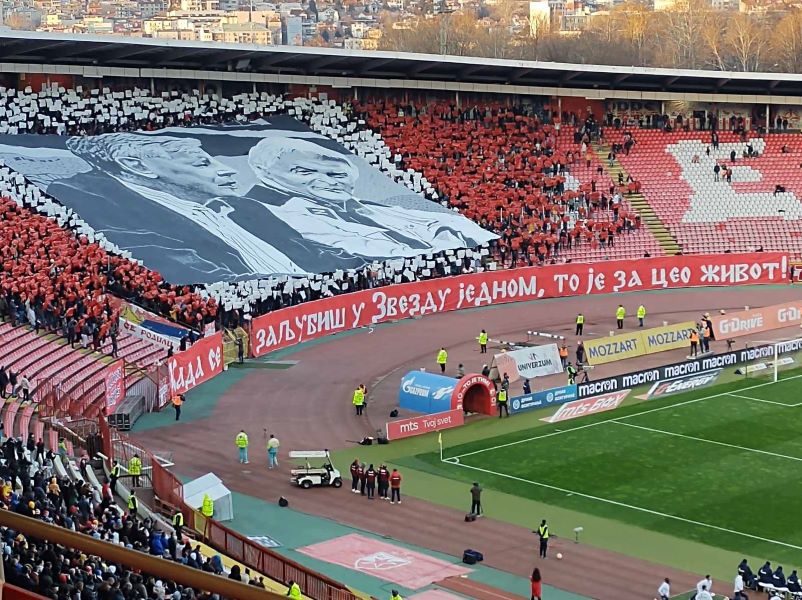 KOREOGRAFIJA „DELIJA“ Prvo Pižon i Dule, pa grb Zvezde i lep citat (VIDEO)