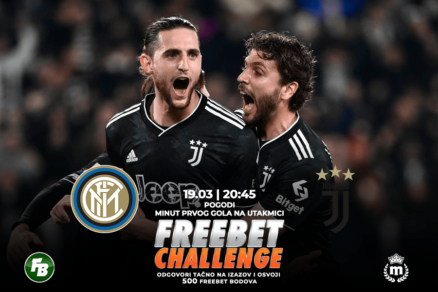 IGRE Pogodi minut prvog gola na meču Inter – Juventus