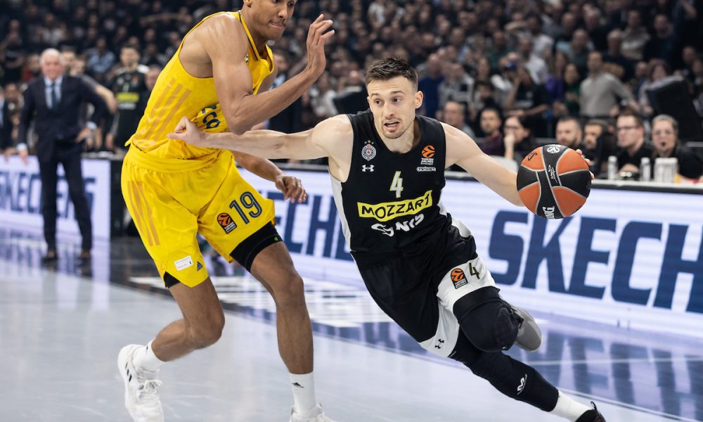 ČETVRTINA BILA DOVOLJNA Partizan se kockao, pa razbio nezgodnog protivnika! Top 8 je za nijansu bliže (VIDEO)