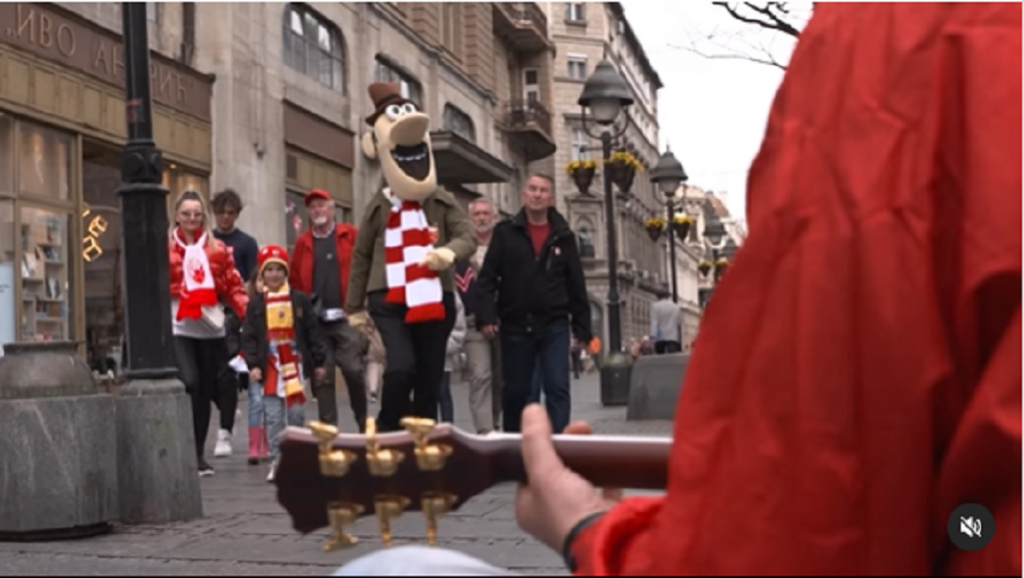 MOBILIZACIJA PRED MLADOST Zvezdan Zvezdanić poveo „ekipu“ sa Kalemegdana (VIDEO)